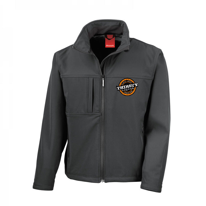 Mens Soft Shell Jacket Thirsty